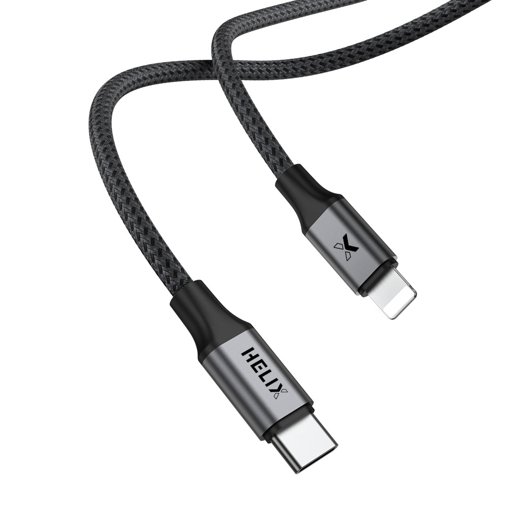 HELIX USB-C to Lightning® 3A Ultra Fast Durable Braided Cable 1.2m HELICORD-CI