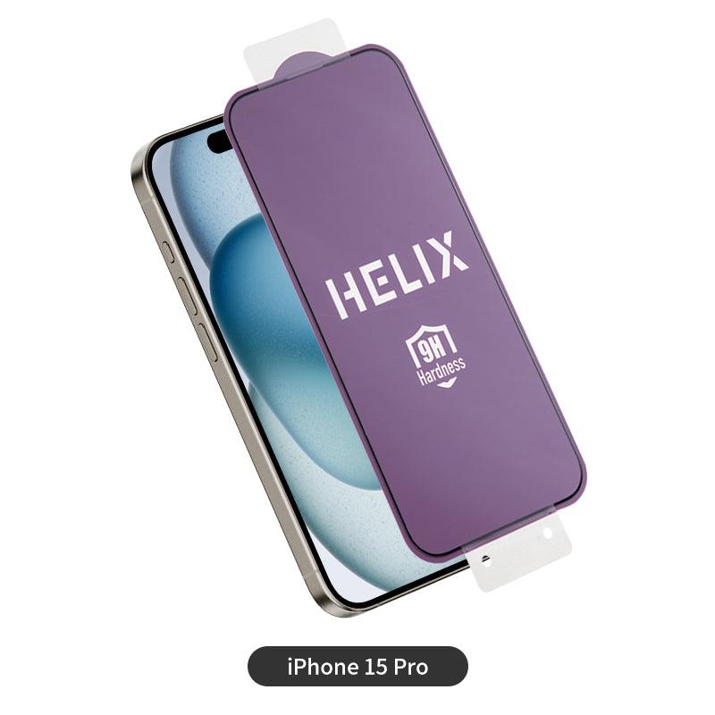 HELIX Buffer Clear Screen Protector Tempered Glass For IPhone 15 Pro 6.1’’ With Non-Newtonian Technology