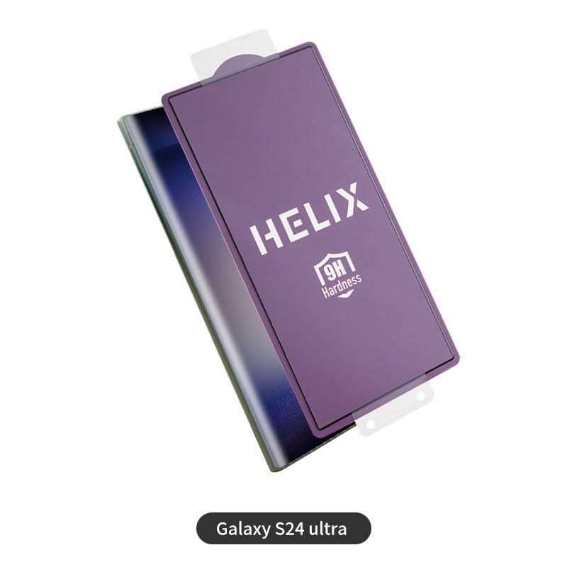 HELIX Buffer Clear Screen Protector Tempered Glass For Samsung S24 Ultra With Non-Newtonian Technology