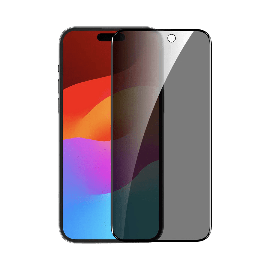 HELIX Buffer Privacy Screen Protector Tempered Glass For iPhone 15 Pro 6.1’’ With Non-Newtonian Technology