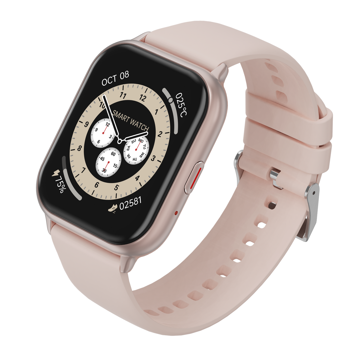 HELIX DELTA-FIT 1.83” TFT Display Smart Watch with Multi-Sport Mode, Health Monitoring, Bluetooth Calling, IP68 Waterproof, and 15-Day Battery Life
