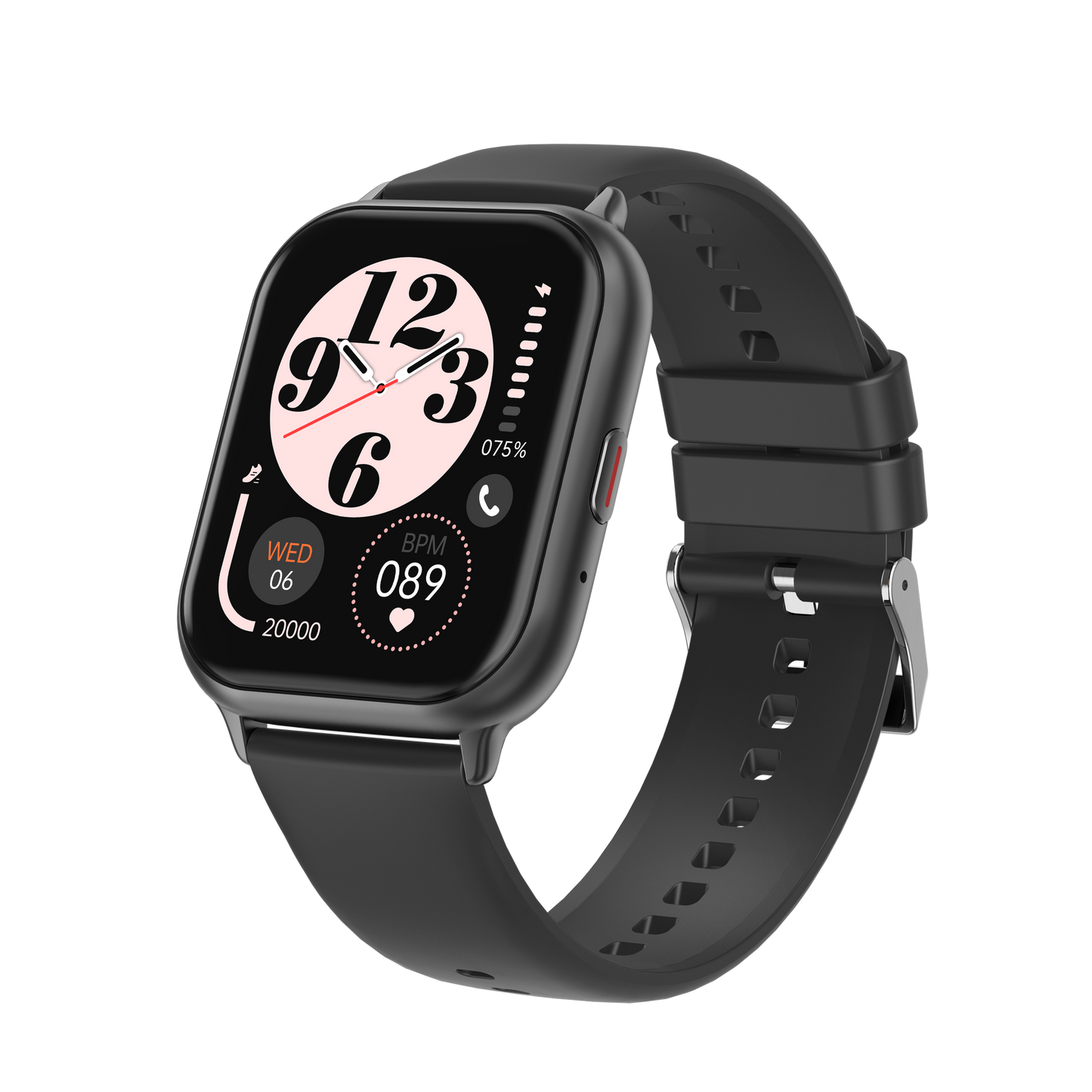 HELIX DELTA-FIT 1.83” TFT Display Smart Watch with Multi-Sport Mode, Health Monitoring, Bluetooth Calling, IP68 Waterproof, and 15-Day Battery Life