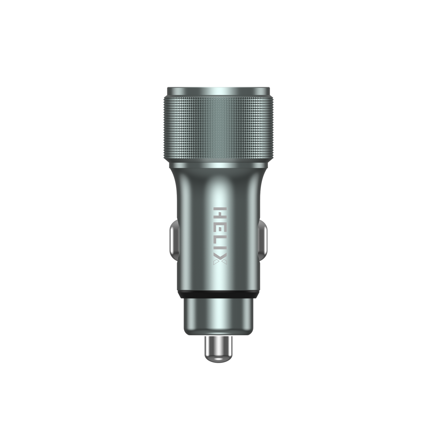 HELIX Dual USB-C Ultra Fast Car Charger – Ultra Durable 66W PD Adapter for 12V/24V Vehicles - HELIDRIVE-66W