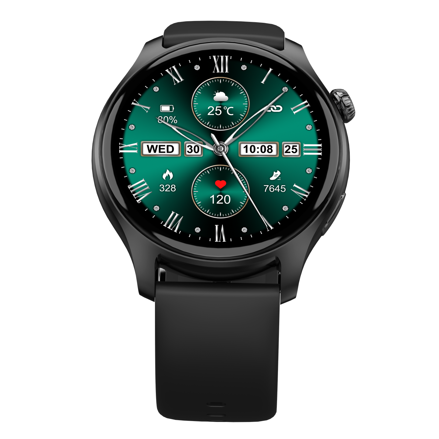 HELIX HELI-AIR 1.43” AMOLED Display Smart Watch with Bluetooth Calling, SOS Emergency Alert, Health Monitoring, Multi-Sport Modes & Magnetic Strap