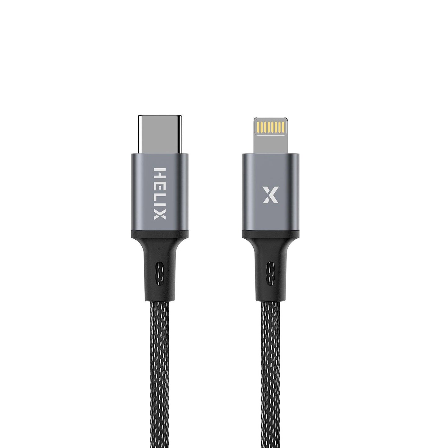 HELIX USB-C to Lightning® 3A Ultra Fast Durable Braided Cable 1.2m ...