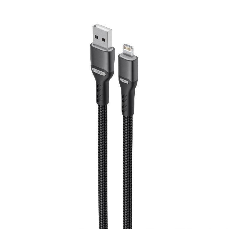 HELIX Ultra Fast Charging USB-A To Lightning Cable With Aluminum Alloy ...