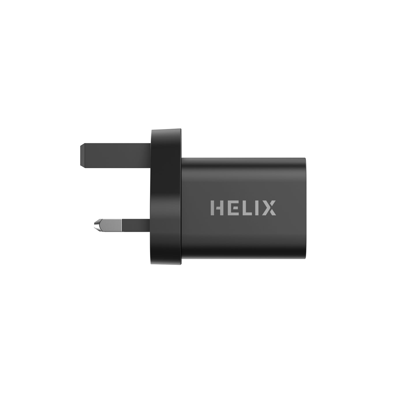 HELIX 33W Ultra Fast GaN PD USB-C+QC USB-A Wall Charger - BlackPLUGHELIXHELIX