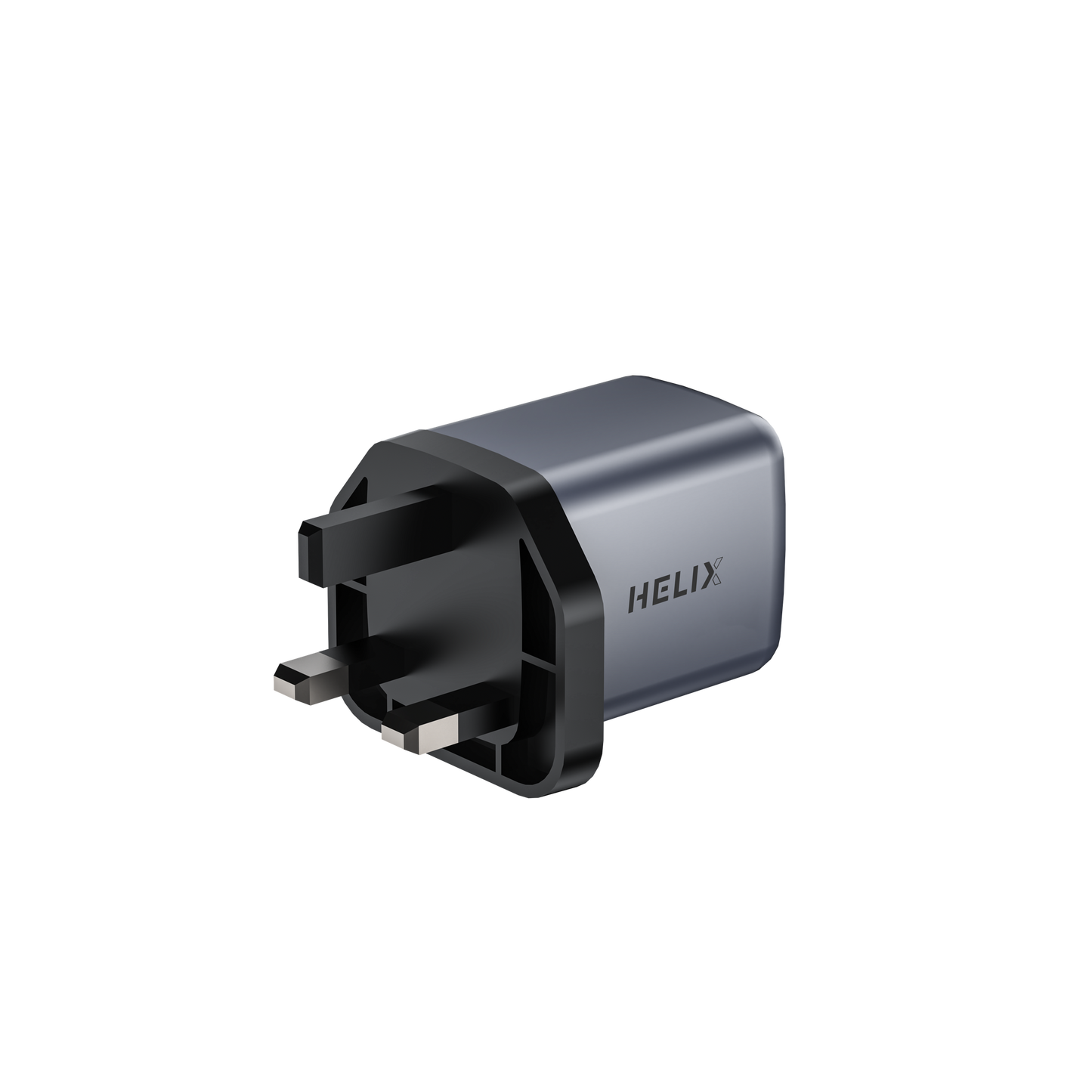 HELIX 35W GaN Fast Wall Charger USB-C + USB-A with 60W USB-C Cable – PowerPro-35W