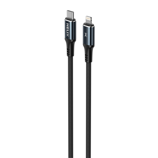 HELIX USB-C to Lightning® 3A Ultra Fast Durable Braided Cable 1.2m HELICORD-CI