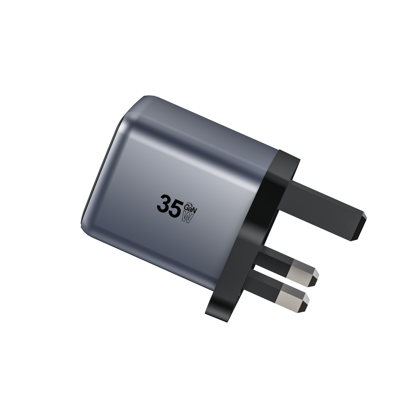 HELIX 35W GaN Fast Wall Charger USB-C + USB-A with 60W USB-C Cable – PowerPro-35W