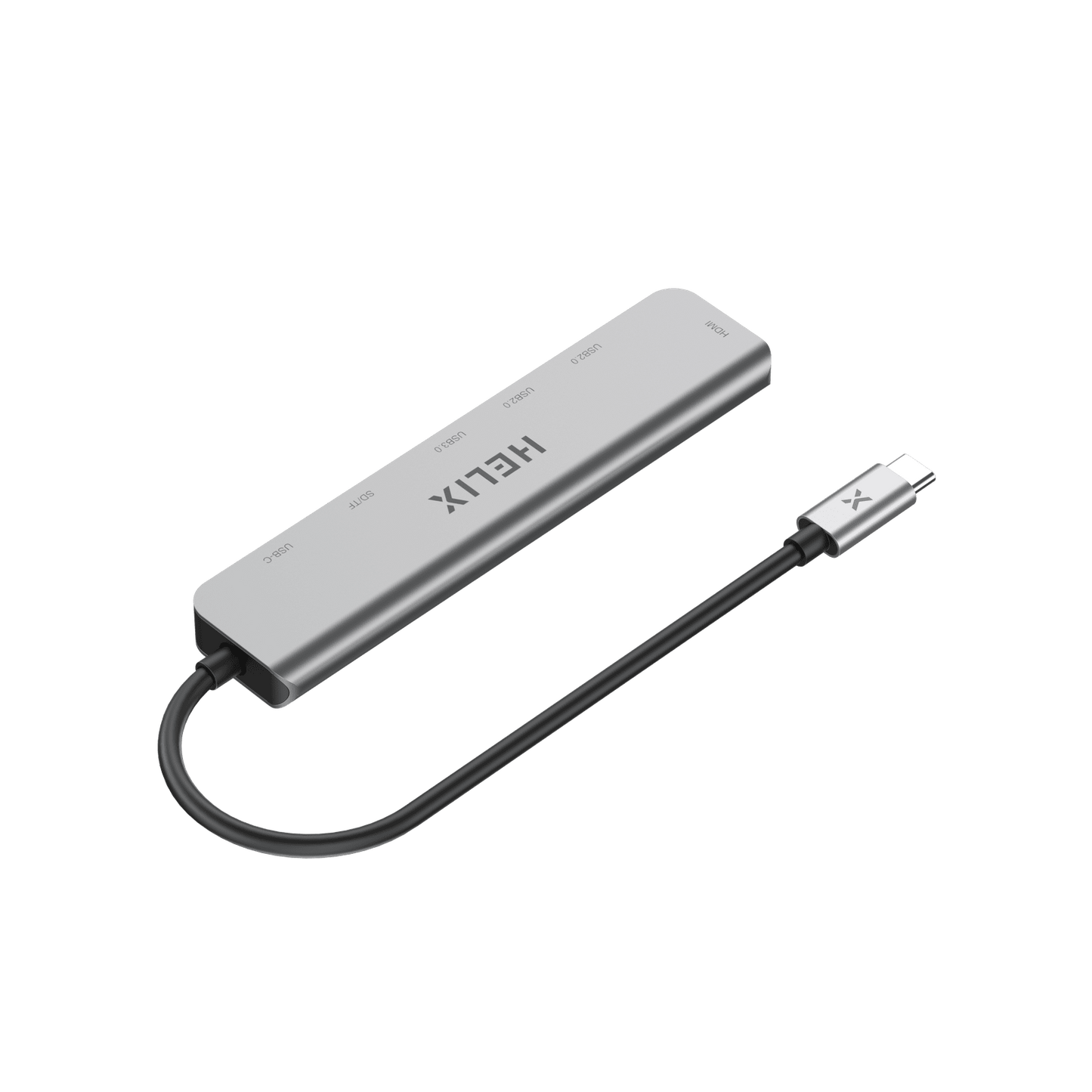 HELIX 7-IN-1 100W PD USB-C HUB With USB 3.0, 4K HDMI, Aluminum ProtectHELIX 7-IN-1 100W PD USB-C HUB With USB 3.0, 4K HDMI, Aluminum Protective Shell - HELIHUB-7 - Comprehensive Connectivity:A versatile hub offering seven ports for enhUSB HUBHELIXHELIX
