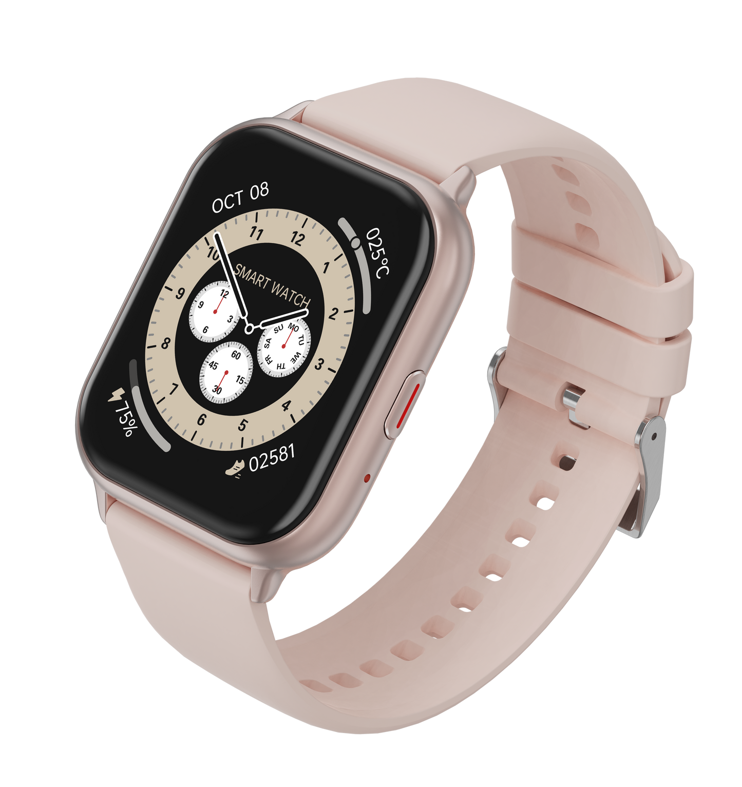 HELIX 1.83” TFT Display DELTA-FIT Smart Watch with Multi-Sport Mode, Health Monitoring, Bluetooth Calling, IP68 Waterproof, and 15-Day Battery Life