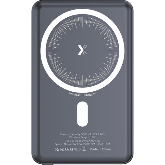 HELIX Ultra Slim Wireless MagSafe Charging Power bank 5000mAh 20WPD+15W - DELTAMAG-5