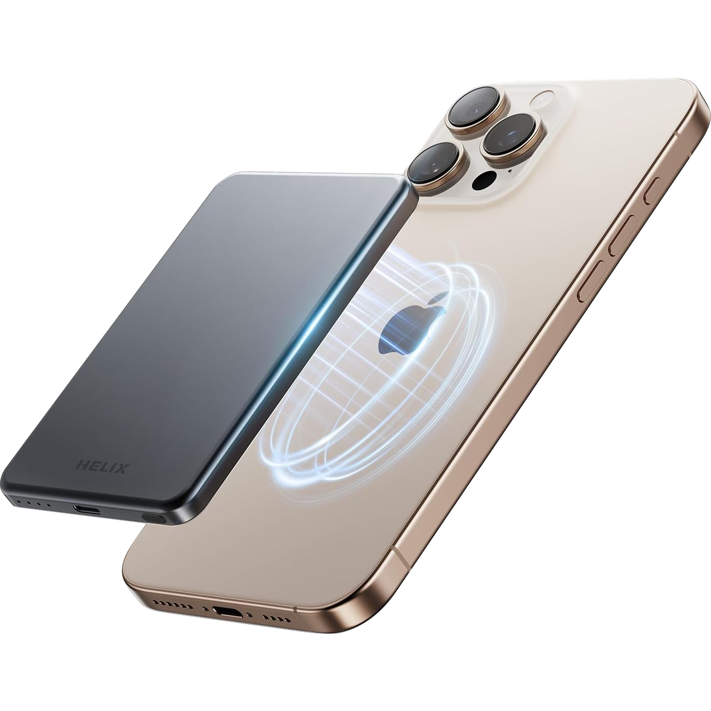 HELIX Ultra Slim Wireless MagSafe Charging Power bank 5000mAh 20WPD+15W - DELTAMAG-5